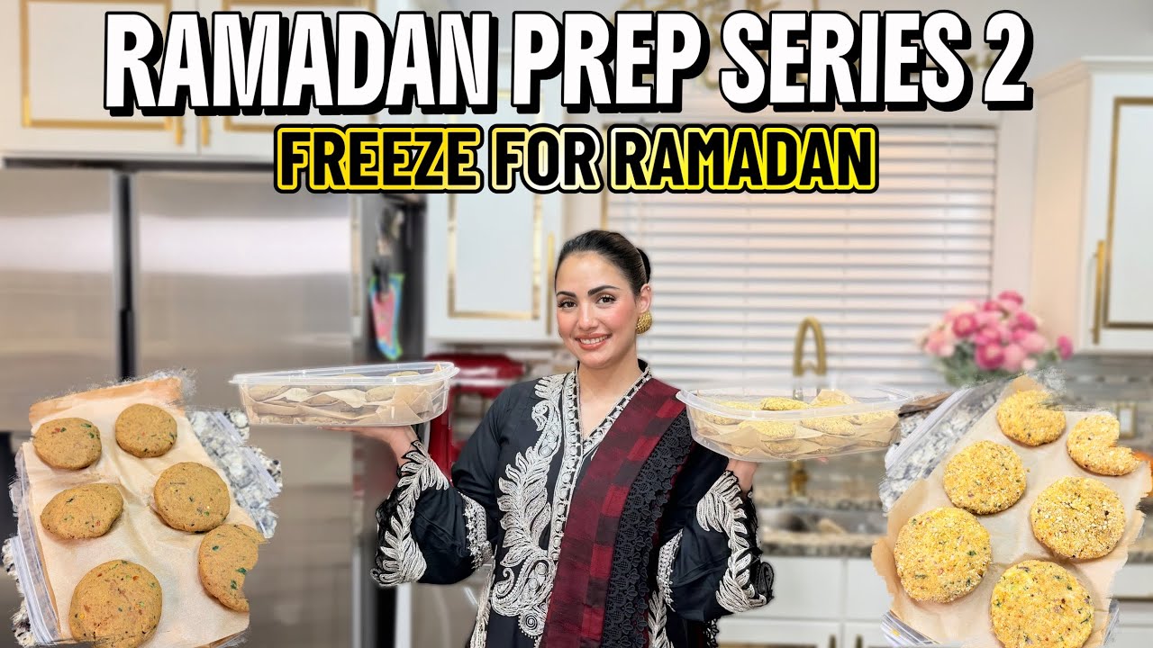 Ramadan Prep Series 2 | Freeze Cutlets & Shami Kabab for Ramadan🌙☪️