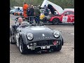 Curborough fig 8 sprint in 1959 triumph tr3a  29 april 2023