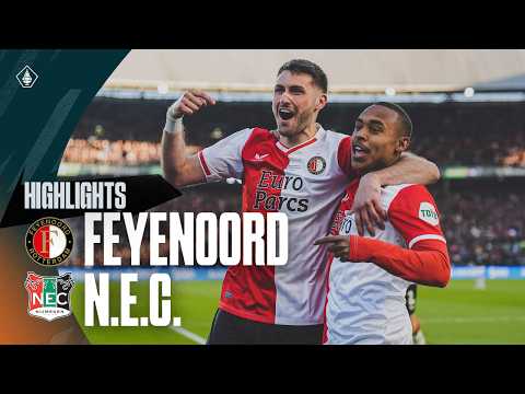 CUP WINNER 2024 🏆 | Highlights Feyenoord - N.E.C. | TOTO KNVB Beker