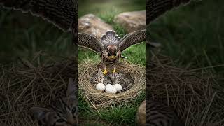 Mother Bird Shields a Kitten and Her Eggs A Heartwarming Tale of Nature #Wildlife #Animals #Nature