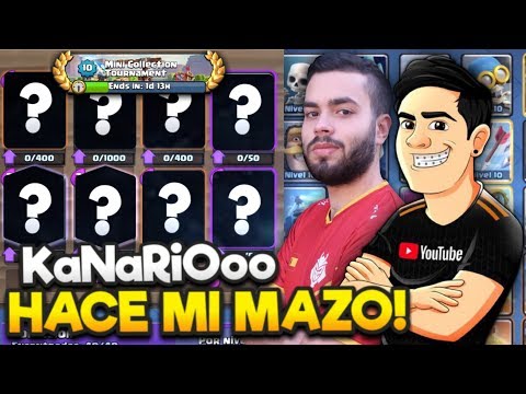 Llego al Top Mundial EN DIRECTO!😱 KaNaRiOoo Hace mi Mazo😎 | Clash Royale😍 upload image