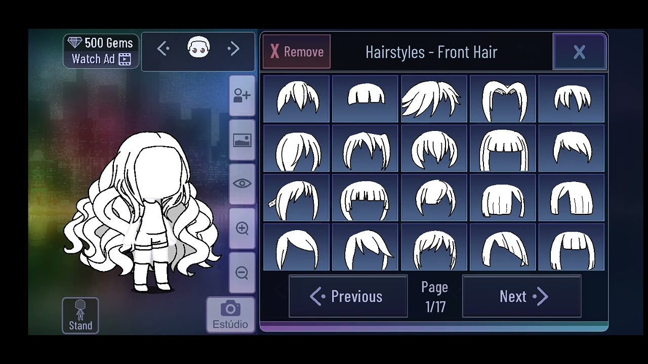 como fazer o cabelo da minha oc - YouTube