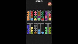 Ball sort Puzzle level 211