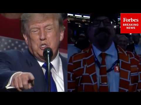 'We Have A Special Guest...': Trump Points Out 'Mr. Wall' At RNC Midterm Convention