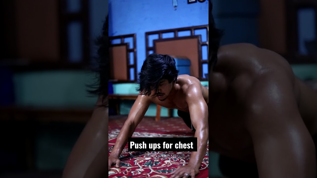 push ups for chest nepali fitness 