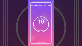 26 Second Timer | Quick Countdown