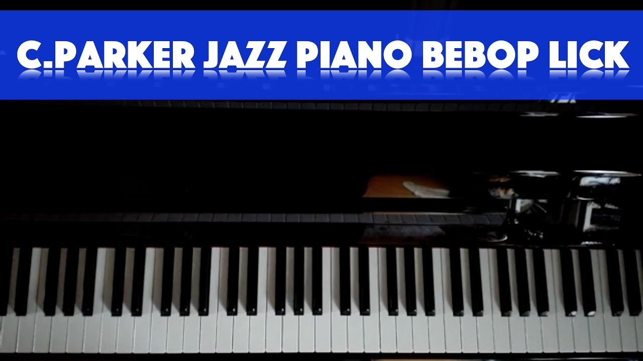 Learn Groovy Jazz Piano Bebop Lick Tutorial by jazz4piano YouTube