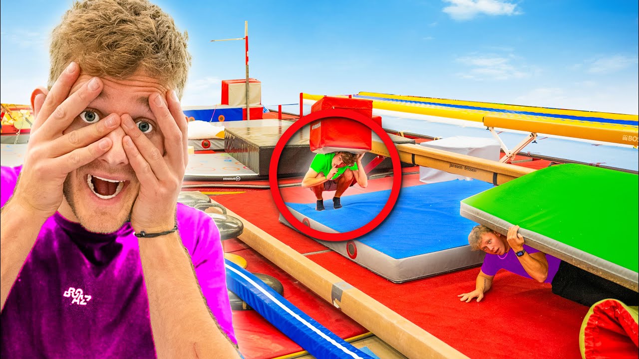 VERSTOPPERTJE IN MEGA TURNHAL!