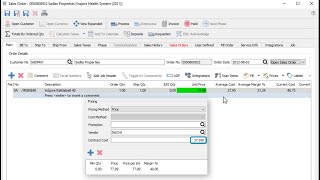 Spire Contract Costs on Sales Orders