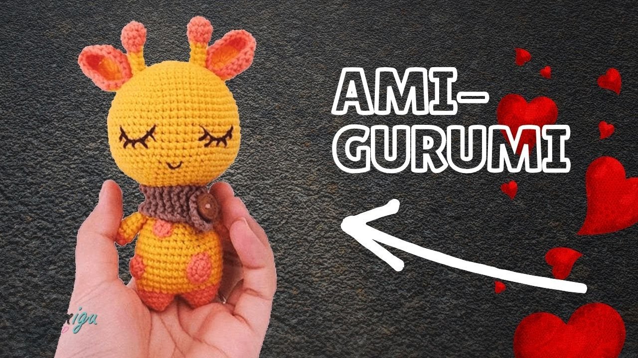 Patrón amigurumi JIRAFA PEQUEÑA