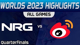 Thrilling Clash: NRG vs WBG ALL GAMES Worlds Playoffs 2023 by Onivia