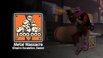 [TF2 MVM] Metal Massacre Achieved / Empire Escalation Demoman full playthrough