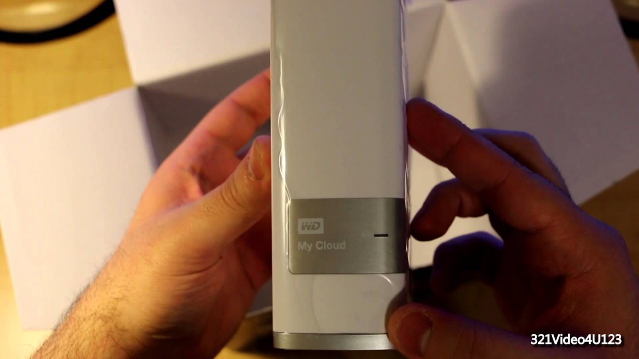 WD My Cloud 4TB Personal Cloud Storage UNBOXING -