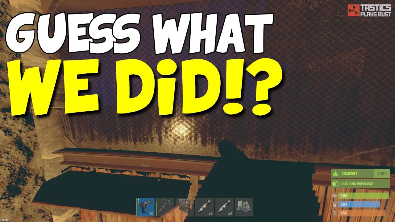 Jordan Rants Rust Face Guess What We Did!? - RUST CO-OP Survival FT. JordanRants - YouTube