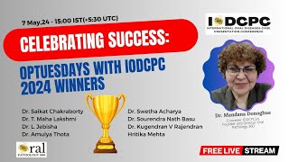 Celebrating Success: OPTuesdays with IODCPC 2024 Winners #oralpathology360