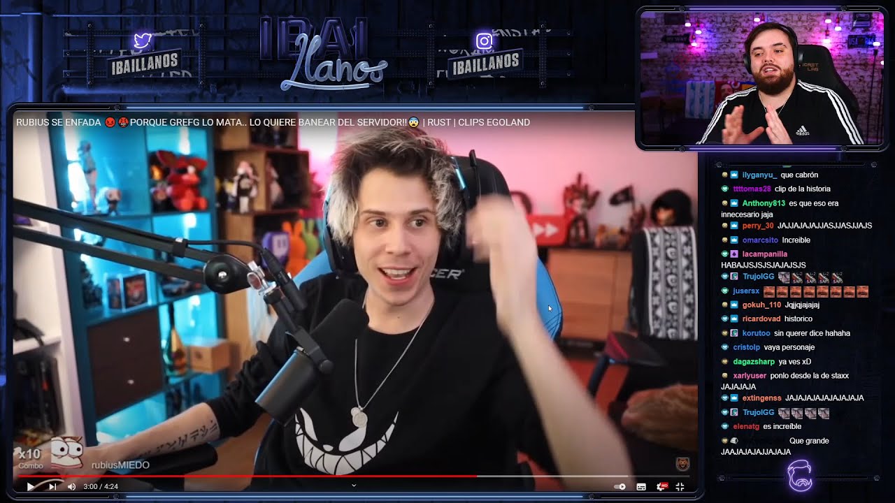 IBAI REACCIONA AL DIA QUE EL RUBIUS SE ENFADO CON THEGREFG EN EGOLAND🤬│EPICO