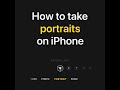 How to take portraits on iPhone | Apple Support