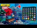 Como completar Todos os Novos Desafios do Caos do LEGO Fortnite Odyssey Ninjago