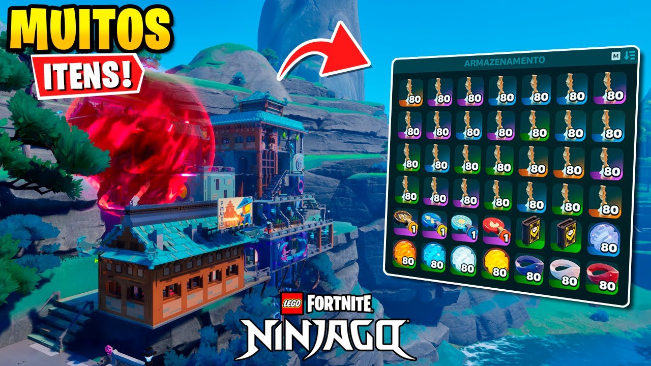Como completar Todos os Novos Desafios do Caos do LEGO Fortnite Odyssey Ninjago