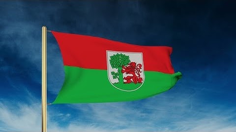 Liepaja Flag Slider Style. Waving In The Win With Cloud Background Animation Stock Animation