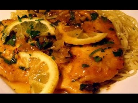 Chicken Piccata Recipe / How-to Video - Laura Vitale 