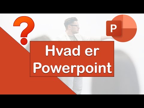 Video: Hvad bruges Microsoft PowerPoint til?