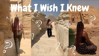 WHAT I WISH I KNEW BEFORE TRAVELING TO EGYPT | being on your period, black female, Contiki, sickness