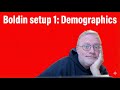 Boldin setup - Demographics