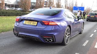 2023 Maserati GranTurismo Trofeo - Accelerations, Revs & Engine Sounds!