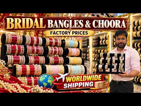 Fancy Bangles & Chura 🔥 Bridal Bangles & Chura Wholesale Market, Imported Collection | Bridal Tassel