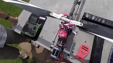 T-Rex 700X Test der neuen Heckübersetzung