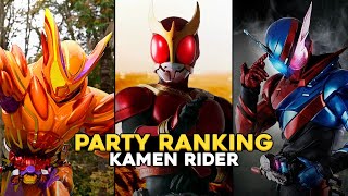 Kamen Rider Opening Party Ranking  Heisei To Reiwa  kuuga  Zeztz