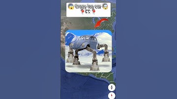 😱 Crazy leg car 🤯 on Google maps and Google Earth 🌍