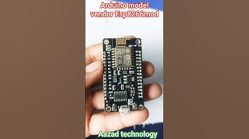 Arduino ESP8266 MOD You can create all types of projects with Wi-Fi Robot LED Light #aazadtechnology