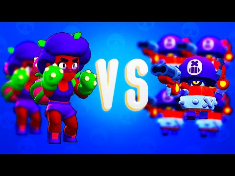 დაჭერობანა 2 Rosa vs 8 Darryl ბრავლერი Brawl Stars ქართულად Ubralod noobi და პადი