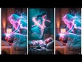 NEON GEMINI || instagram new trendingvideo editing | GeminiI Girl & Boy Ai Romantic Video Editing