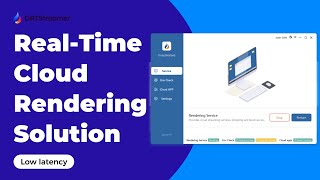 DRTStreamer | Say Goodbye to Lag! Real-Time Cloud Rendering for 3D & Applications