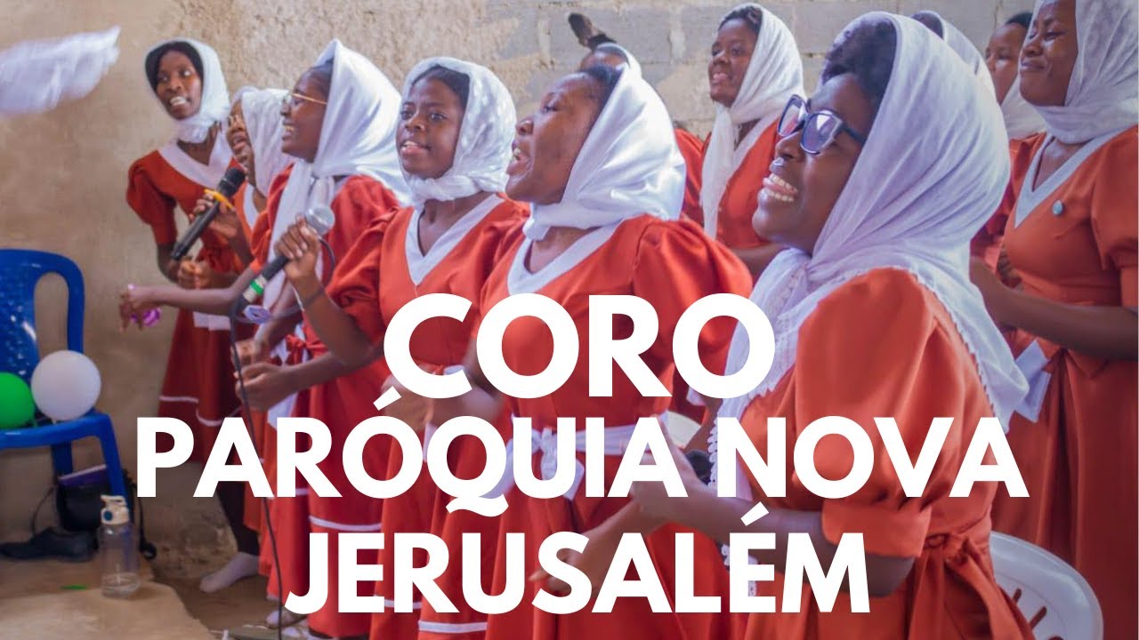 Actuação do grupo coral da Paróquia Nova Jerusalém- Luanda