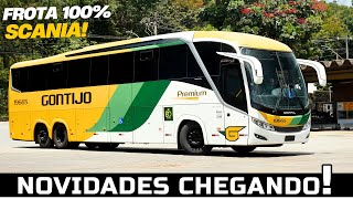 FROTA SCANIA RENOVADA!! A GONTIJO RENOVOU COMPROU NOVOS ÔNIBUS COMIL CAMPIONE INVICTUS 1200 K410