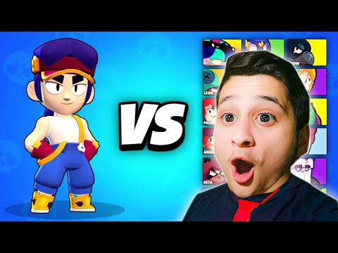 FANG vs ყველა ბრაულერი - Brawl Stars Ubralod Noobi