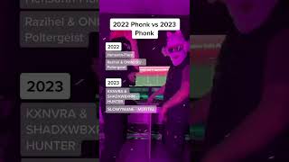 2022 Phonk vs 2023 Phonk #phonk #phonkmusic #phonk music #phonkhouse #dj #djs #music #song