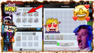 😍Proof (10) How To Get Rich Trade System In Skyblock Blockman Go SkyKING