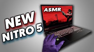 ASMR Unboxing the *NEW* Acer Nitro 5 2023 -- You Won't Believe What Games We Played!