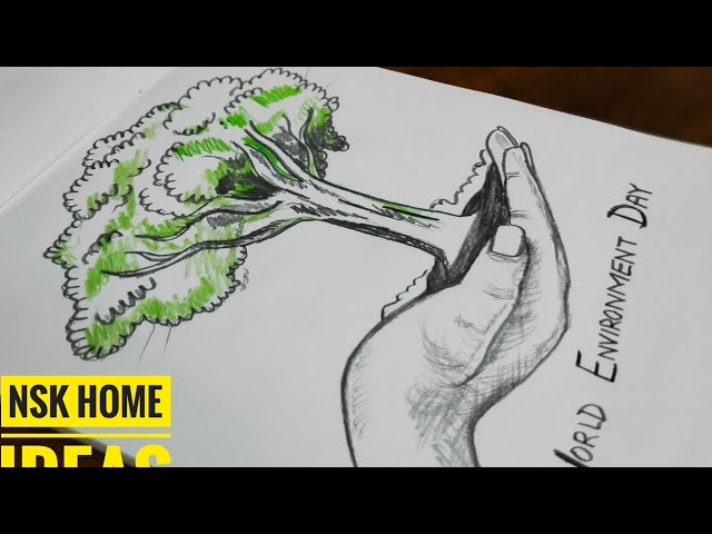 World environment day | Earth art drawing, Earth drawings, Save earth  drawing