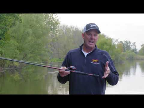 GC4 rod technique and demonstration - KVD Series Rods from Lews 