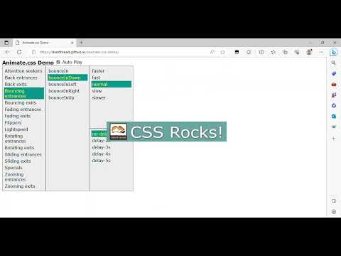 Animate.css Full Demo  CSS 動畫效果大觀園