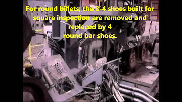 Inspecting round and square billets