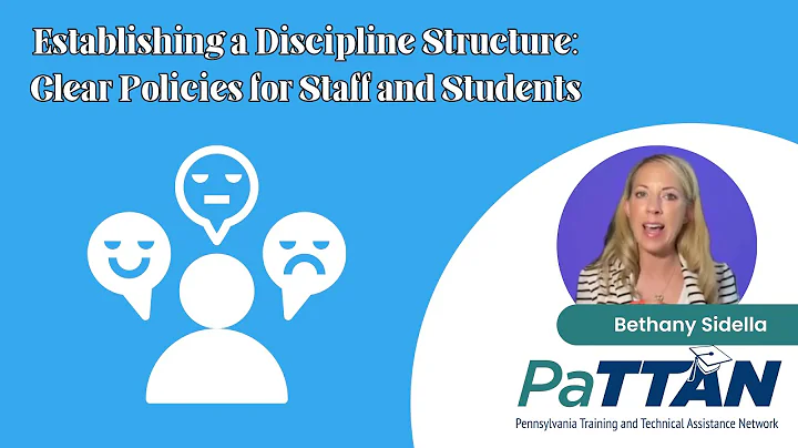 Descriptive Audio Establishing a Discipline Structure: Clear Policies | Popup Practices Season 3