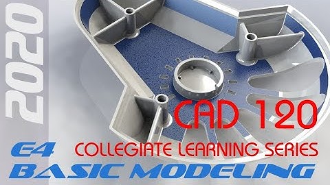 E4 SolidWorks 2020 - Basic Modeling 4 Tutorial