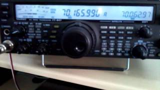 CS5BFM 70MHz Beacon received in UK 1549Kms